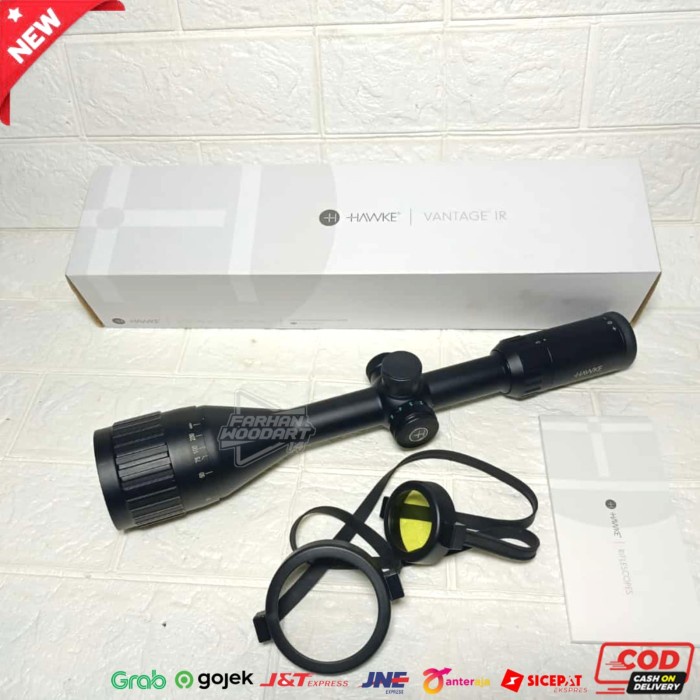 ✨Original Teleskop Hawke 3-9X50 Ao Ir Hawke Vantage Mildot 4 Titik Paralax Terbaru