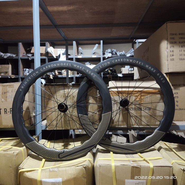 ✨Ori Wheelset Princeton Carbonworks Wake 6560 Roadbike Discbrake Sb Limited