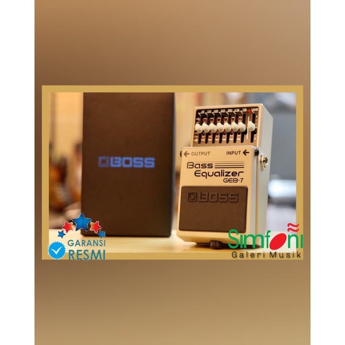 ✨Ori Boss Geb-7 Bass Equalizer - Efek Bass Berkualitas