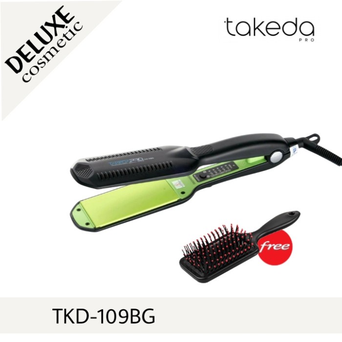 ✨New Ori Takeda Pro Tkd-109Bg Catok Rambut Styling Ptc Lonic 1.8 Terbaru