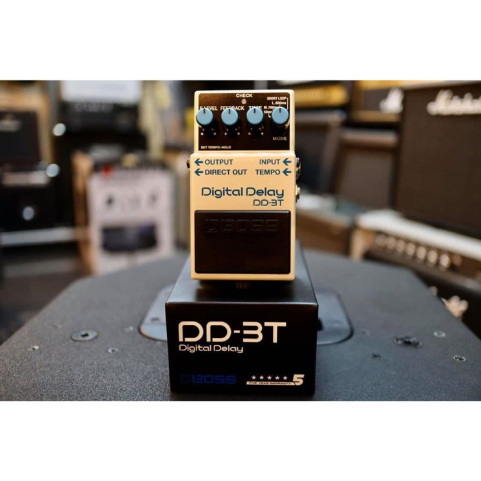 ✨Ori Boss Dd-3T Digital Delay With Tap Tempo - Efek Guitar - Efek Bass Terbatas