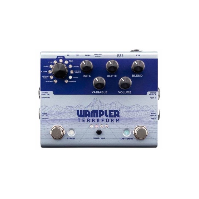 ✨Ori Wampler Terraform Modulation Multi Effect Pedal Terbatas