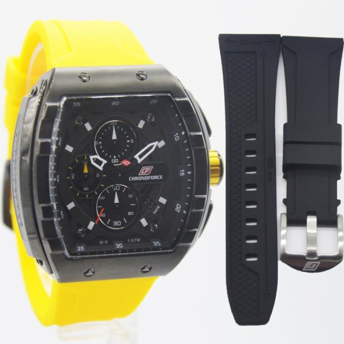 ✨Termurah Chronoforce 5329 Chronoforce 5329Ms Yellow Original  Garansi Diskon