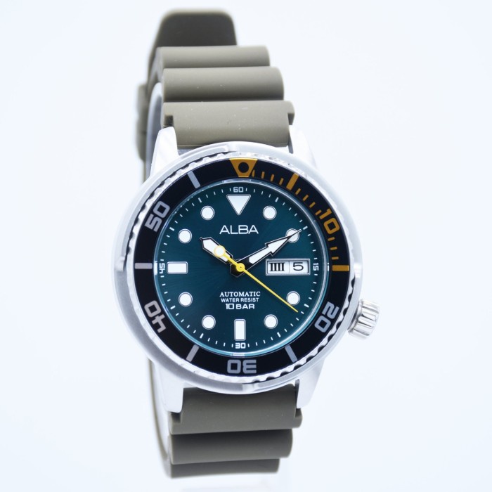✨Termurah Alba Al4249X1 - Jam Tangan Pria Rubber Original Berkualitas