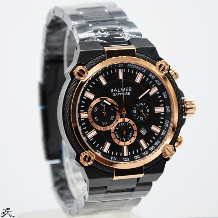 ✨Ready Jam Tangan Pria Original Balmer B.7977Mbr Terbaru