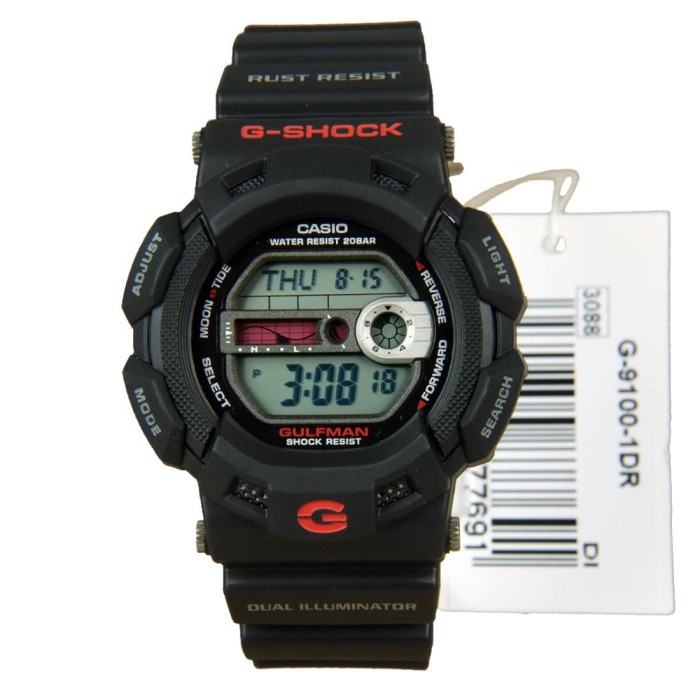 ✨Ready Casio G-Shock G-9100-1 Gulfman / Gshock G9100 Original  Bergaransi Berkualitas