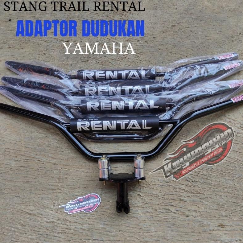 Big Sale PAKETAN STANG SETANG STIR TRAIL DAN DUDUKAN ADAPTOR STANG UNTUK MOTOR BEBEK YAMAHA DAN MOTO