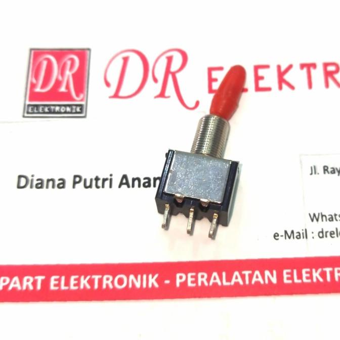 

Diskon Saklar geser togle toggle switch 3 kaki pin 3p on off dre3 Segera Beli