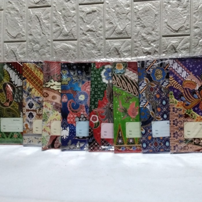 

siap kirim] Sampul buku batik
