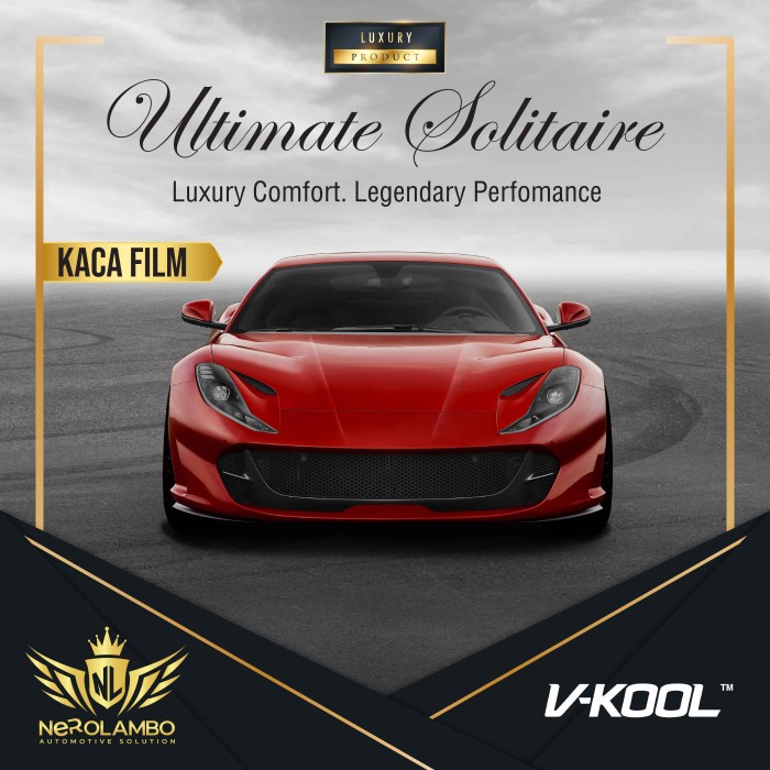 ✅Ready Kaca Film Vkool Paket Ultimate Solitaire Xpander / Livina Limited