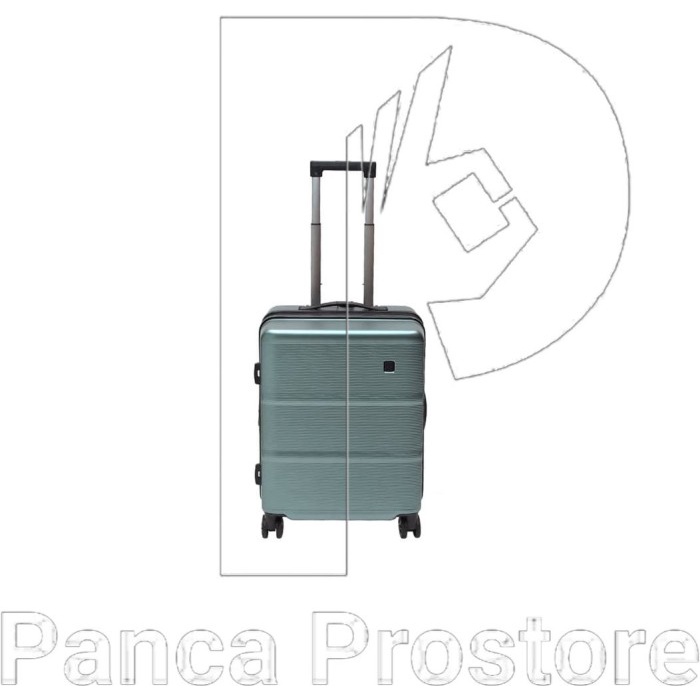 ✅Sale Luggo Koper Delta 20 Inc - Hijau Limited