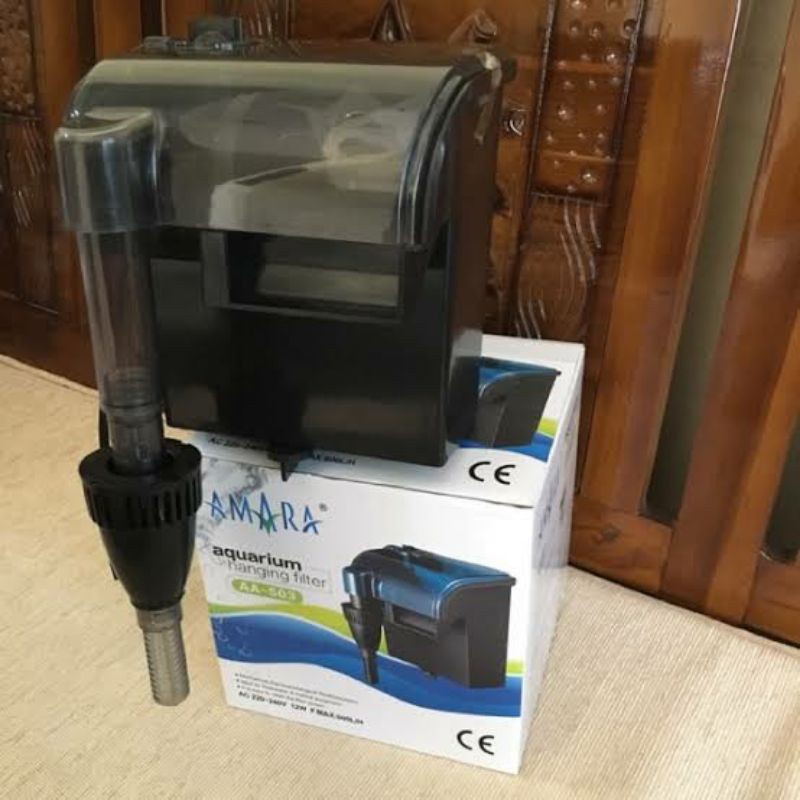 Filter Gantung Aquarium Aquascape Hang On Filter Amara Aa503 Amara Aa 503