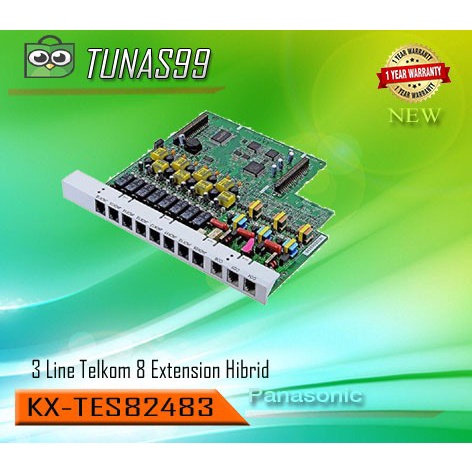 KX-TE82483 EXPAND CARD 3 LINE 8 EXTENSION PABX KX-TES824/KX-TEM824