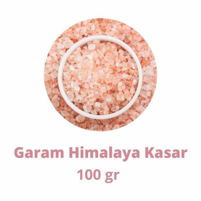 

Ready oke] [100 gram] Garam himalaya kasar/ himalayan rock salt/pink salt