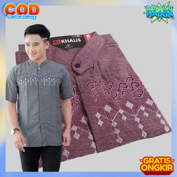 Busana Muslimin Petia Naju Kokoh Pris Hem Lebaran Laki2 Koko Pria Aju Kemko Turki Baju Khoko Pria De