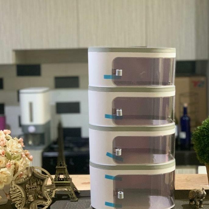 tudung saji 4 susun,food storage 4 layer,fs gen 3 tritu,tudung saji