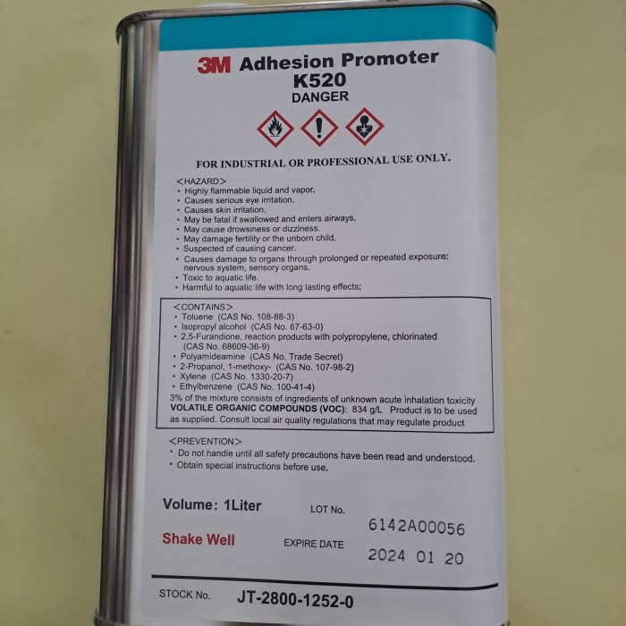 Terbaru 3M Adhesion Promoter K520 Promo Terlaris