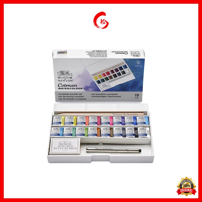 

Promo Winsor & Newton Cotman Watercolours - Deluxe Sketchers Pocket Box