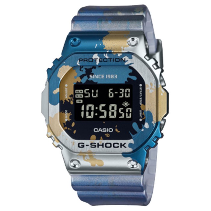✨New Ori Casio Original G-Shock Gm-5600Ss-1D Gm 5600Ss 1D Gm5600 Pria Ng Terbaru