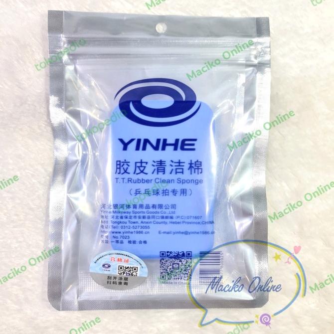 Yinhe Cleaning Sponge ~Spon Pembersih Karet Tenis Meja Pingpong YINHE