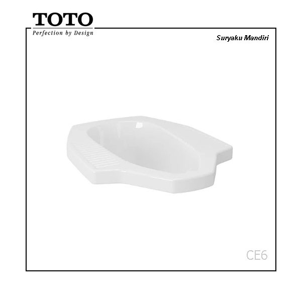 ✅Ready Toto Closet Jongkok Ce 6 / Closet Jongkok Ce6 Diskon