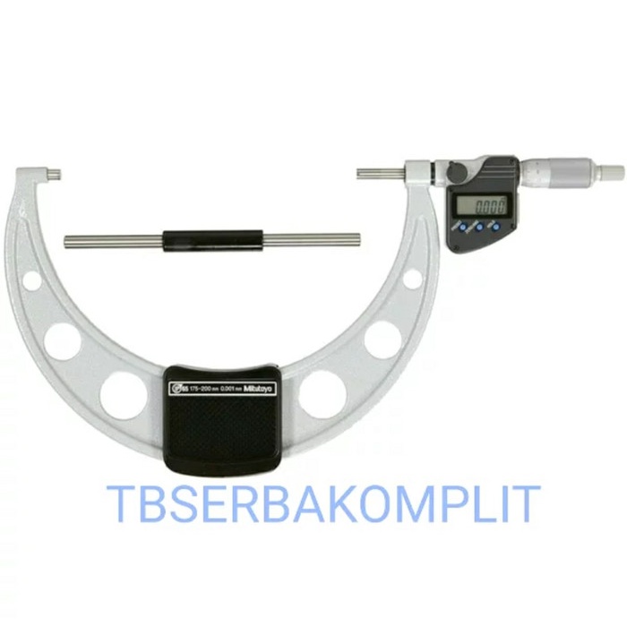 ✅Ready Mitutoyo Micrometer 175-200Mm Digimatic Digital Micrometer Outside Terbatas