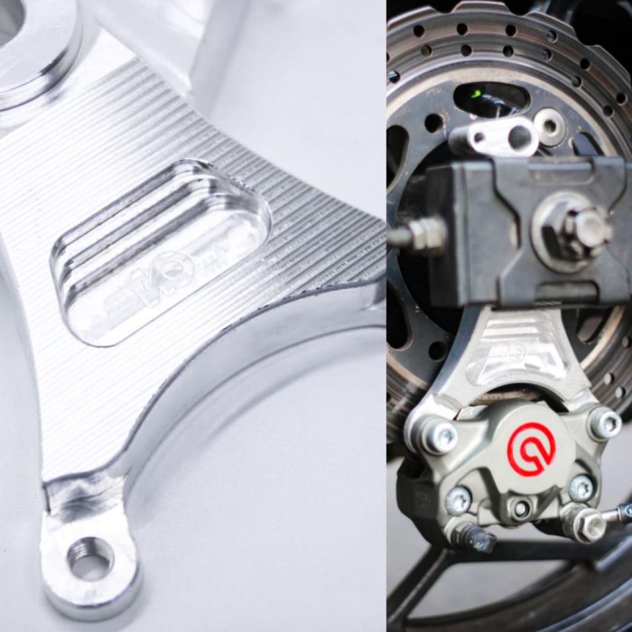 ✅Ori Breket Kaliper Ktc 2P Cnc Racing R15 Cbr Mt15 R25 Ninja 250 Z250 Mt25 Terbaru