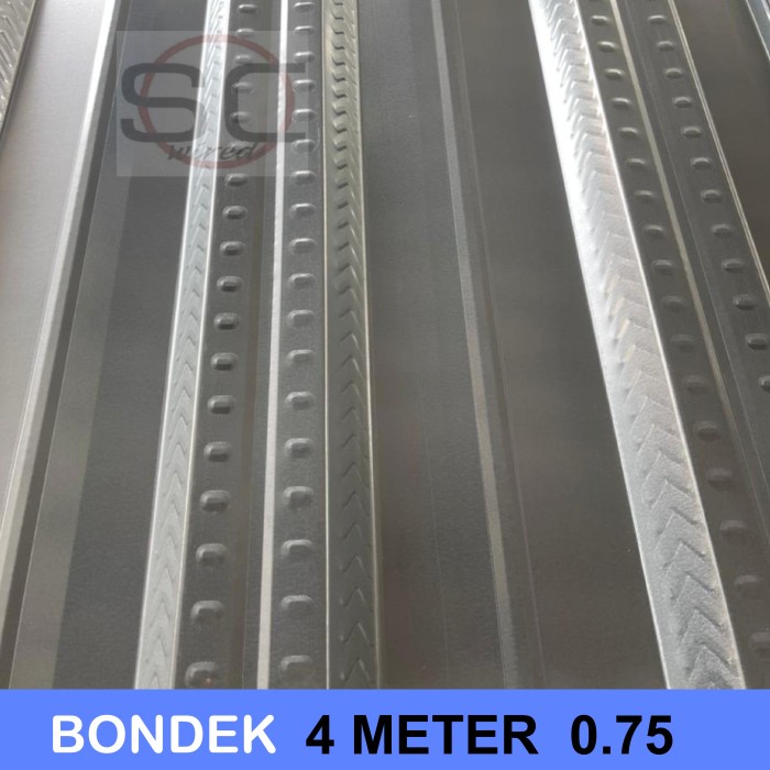 ✅New Ori Bondek 0.75 Full 4 Meter / Bondeck Floordeck Cor Limited