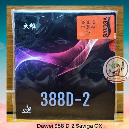 Dawei 388 D-2 Saviga OX - Karet Bintik Bertahan Panjang Long Pips 388D