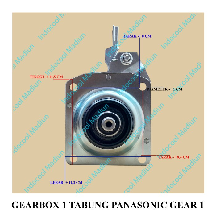 Gearbox Mesin Cuci 1 Tabung Gigi Panasonic Gear 1 Best