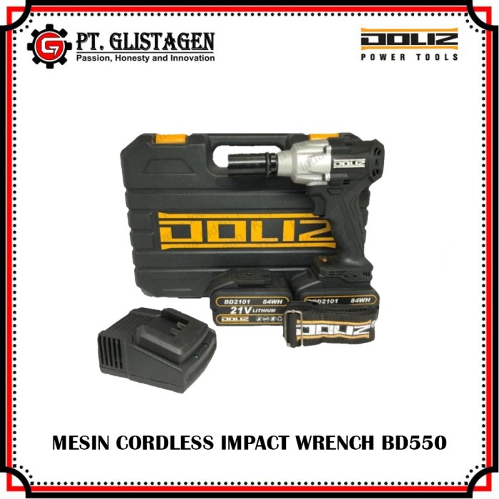 ✅Baru Impact Wrench Bor Cordless Doliz Bd550 Terbatas