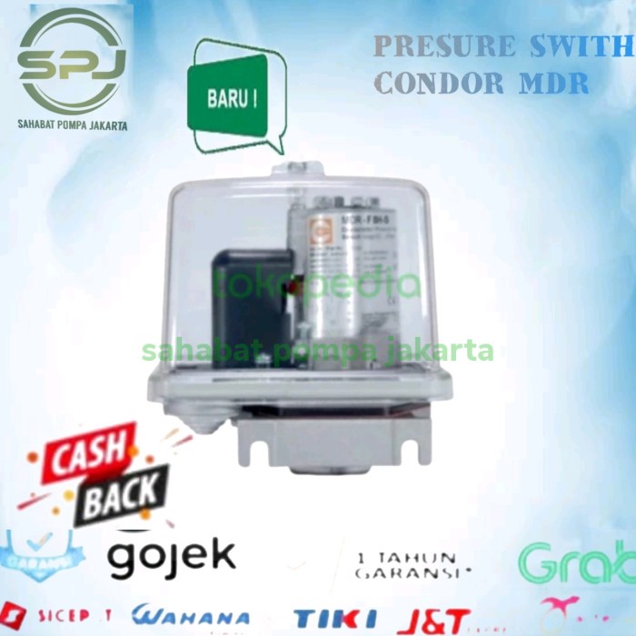 [Original] Swith Condor Mdr F-10 H-S Presure Swith Condor Mdr Ori Germay Terbaru