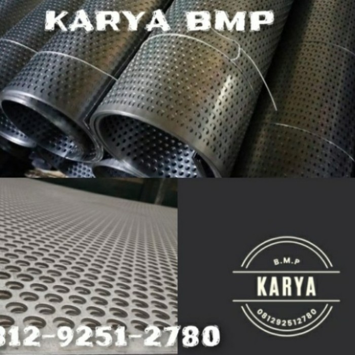 ✅Baru Plat Stainless 304 1Mm Lubang 6Mm X 12 Mtr X 24 Mtr Diskon