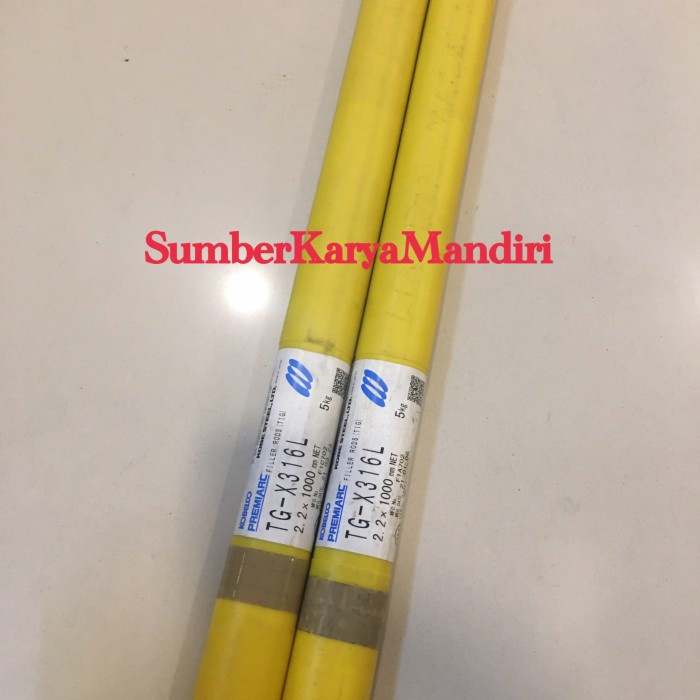 [Original] Kawat Las Kobelco Tgx 316L 22Mm  1000Mm X 5Kg Berkualitas