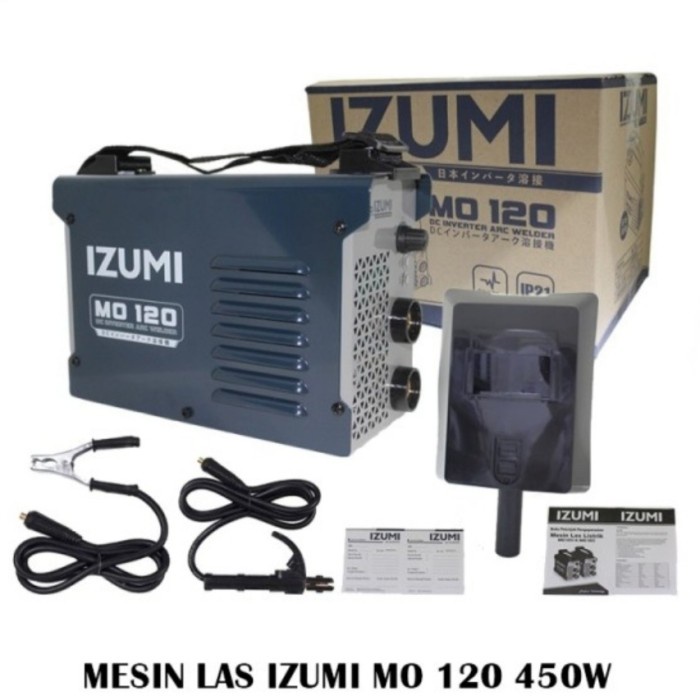 [Original] Mesin Las Izumi Mo 120 / Trafo Las 450 Watt Inverter Izumi Mma 120 Terbaru