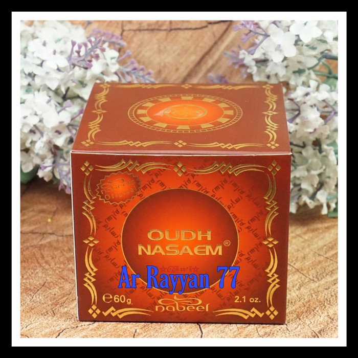 [New Ori] Buhur Gaharu Oudh Nasaem - Nabeel - Dupa Gaharu Hio Kemenyan Arab Asli Terbatas