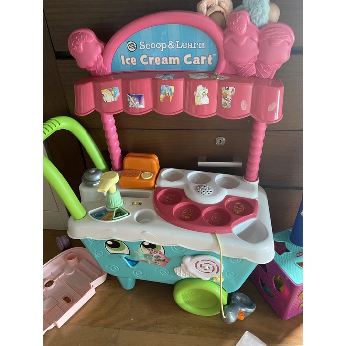 [Baru] Leap Frog Ice Cream Cart Preloved Terbaru