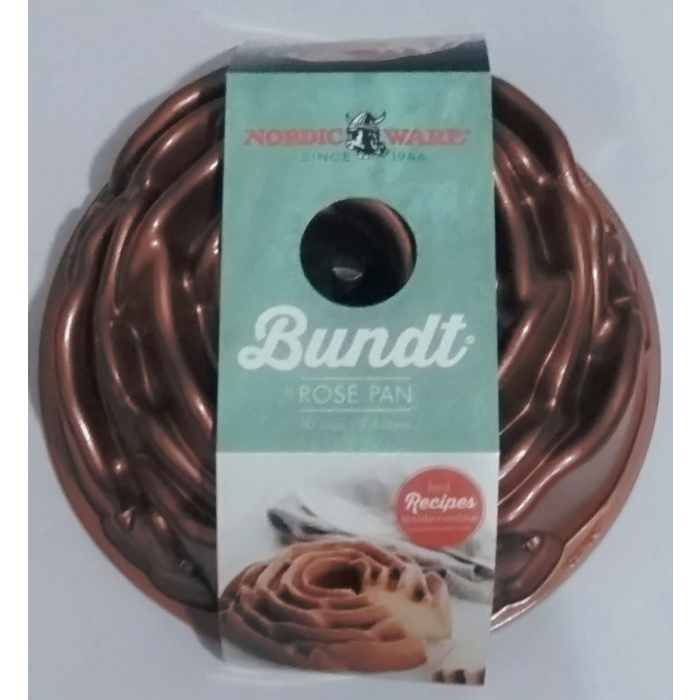 

[Baru] Nordic Ware Rose Bundt Pan Berkualitas