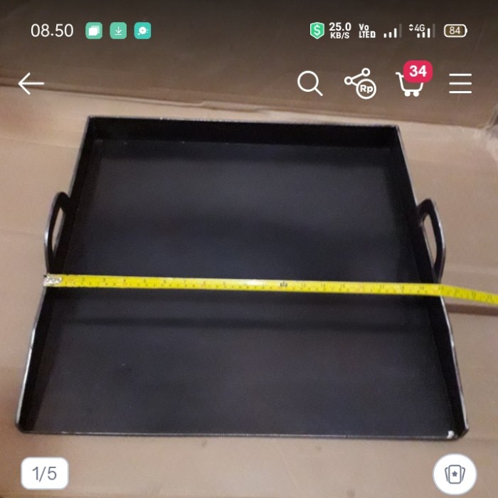 

[Baru] Kuali Penggorengan Roti Bakar/Cumi Bakar/Kebab Dll Ukuran 50 Cm Diskon