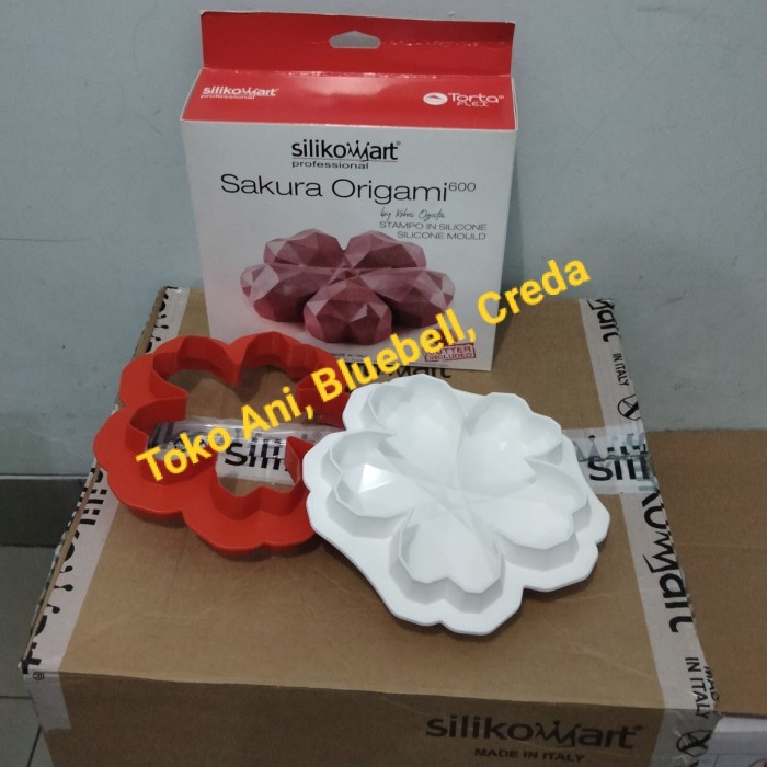

[Baru] Silikomart Sakura Origami 600Ml Cutter Included Limited