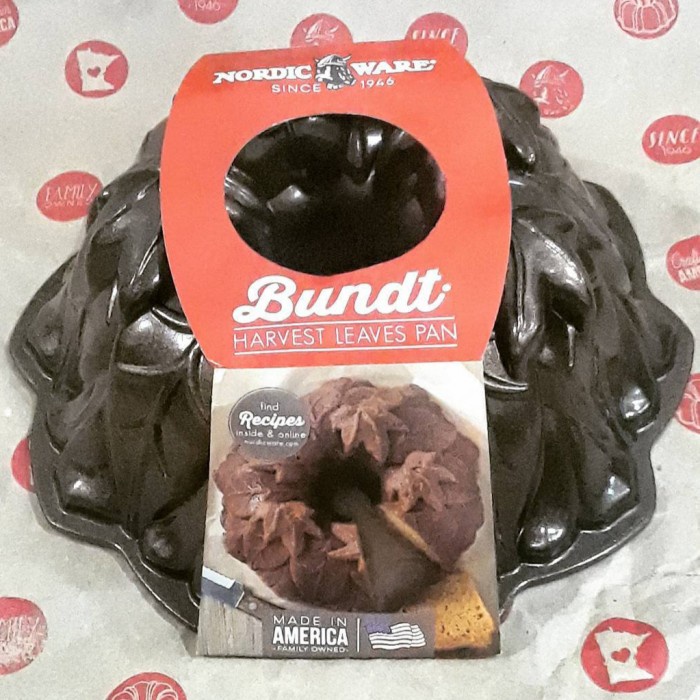 

[Baru] Nordic Ware Harvest Leaves Bundt Pan / Loyang Nordic Harvest Leaves Limited