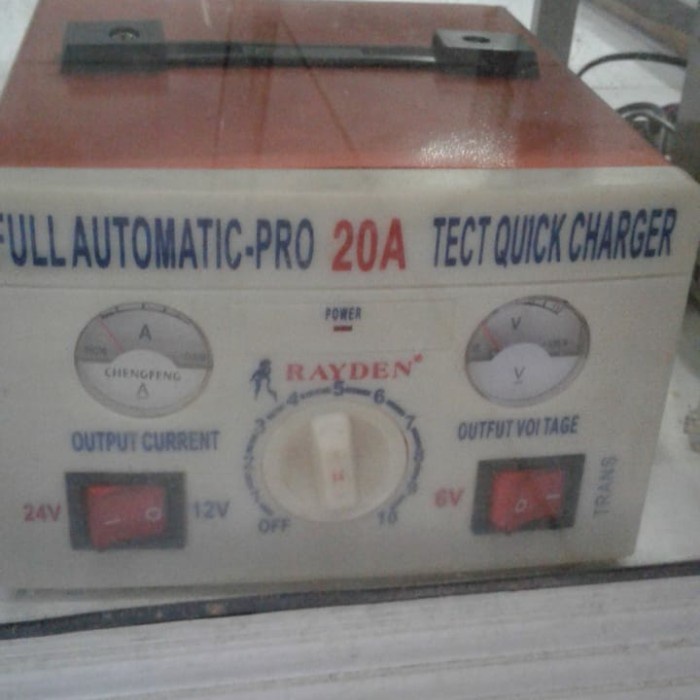 ✨Sale Charger Aki 20A Merek Rayden Alat Chas Aki Motor Dan Mobil Terbatas