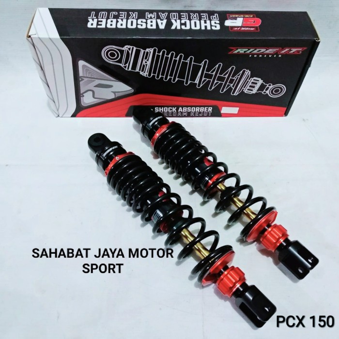 ✨Sale Shock Ride It Gp Klik Rebound Black Series As Gold Pcx 160 345Mm Diskon