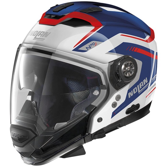 ✨Termurah Nolan N702Gt Switchback Ncom Col 061 Cross Modular Helmet Diskon