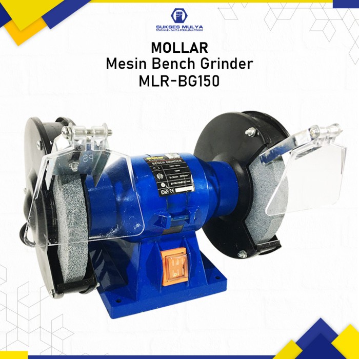 MOLLAR BG150 Mesin Gerinda Duduk 6" 150 Watt