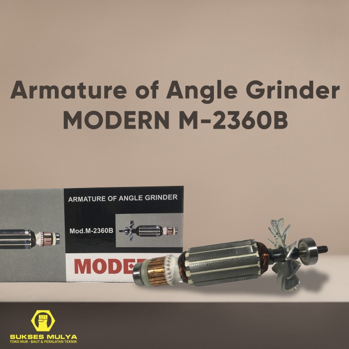 Armature Angker Mesin Gerinda Modern M 2360 M-2360 M2360