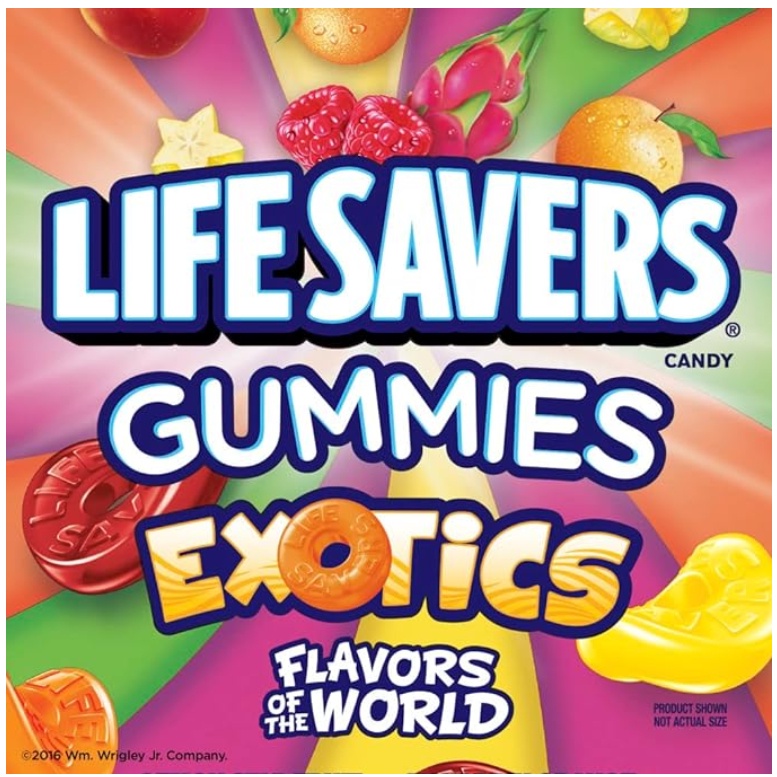 

Life Savers Permen Gumes Buatan Amerika