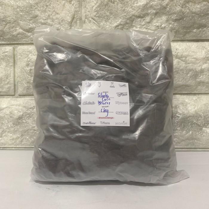 

SCHOKO COMPOUND CHOCOLATE GRANDE - COKELAT BAKING BENTUK KOIN 1KG Best Seller