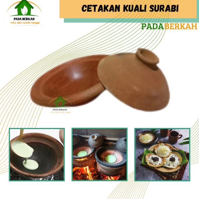 monggo] Cetakan Surabi Tanah Liat Tradisional Asal Bandung Murah Awet Serabi