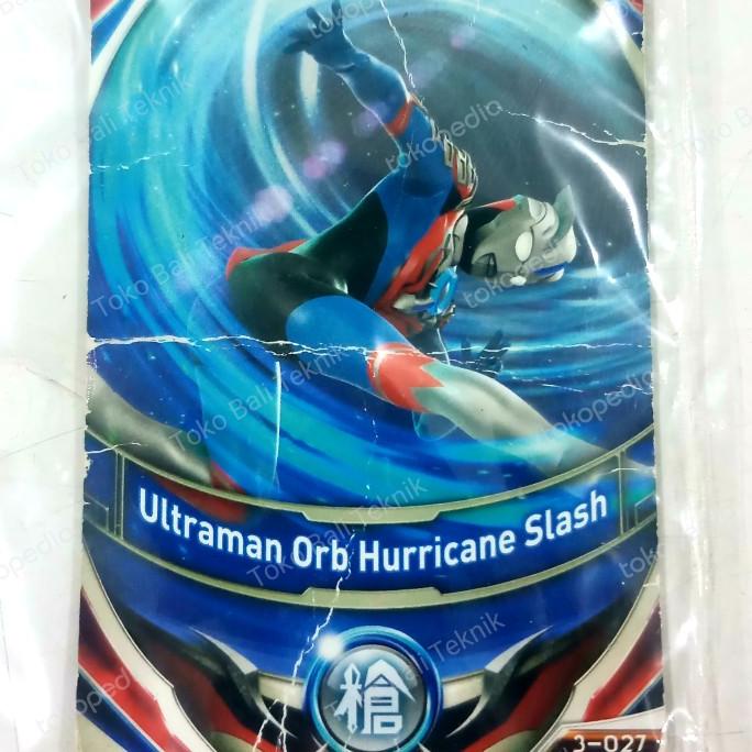 ] KartuUltramanFusionFightUltramanOrb Hurricane Slash